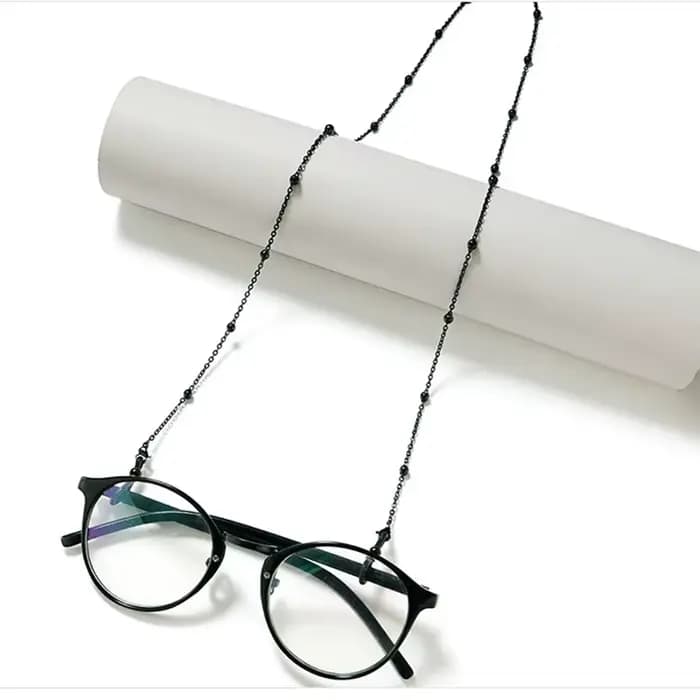 Chaîne de lunettes en perles pour femmes