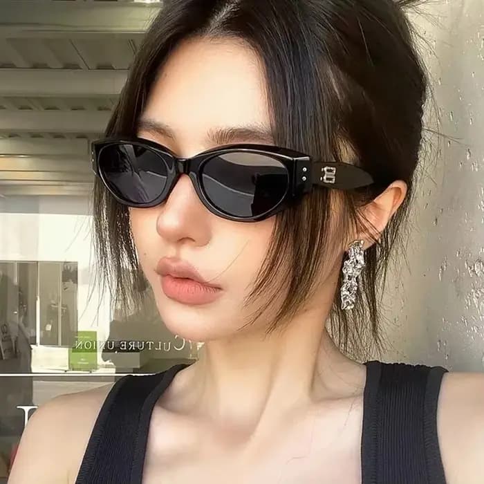 Lunettes de soleil œil de chat coréennes pour femmes
