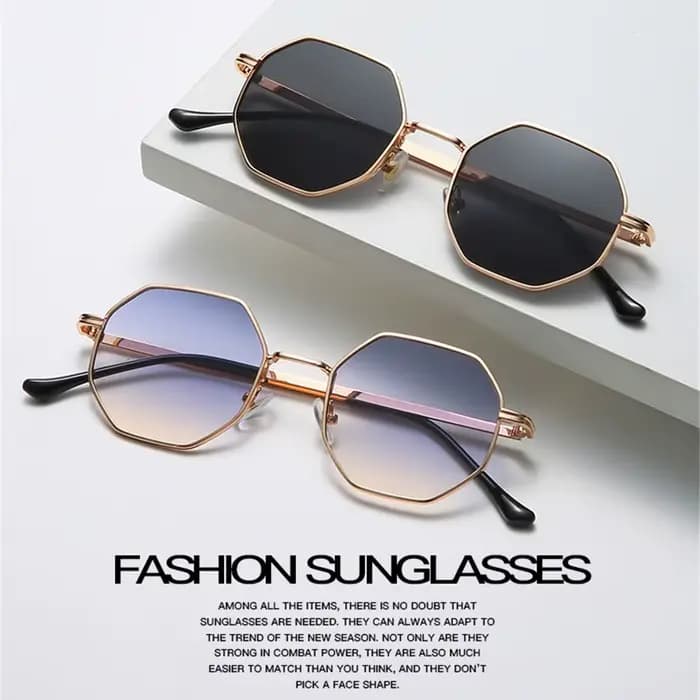 Lunettes de soleil carrées rétro pour hommes et femmes