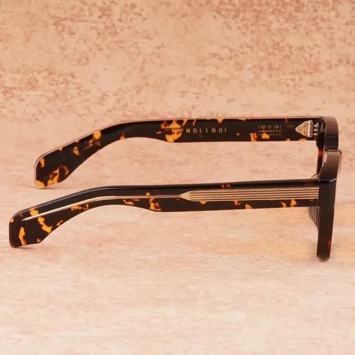 JMM MOLINO lunettes de soleil carrées en acétate pour hommes et femmes faites à la main dans le japon classique optique