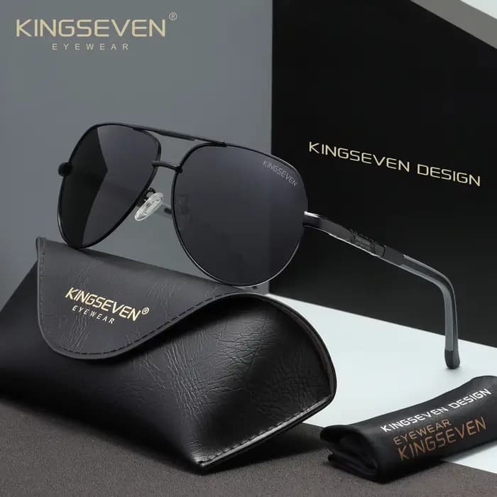 KINGSEVEN Lunettes de soleil de luxe pour hommes