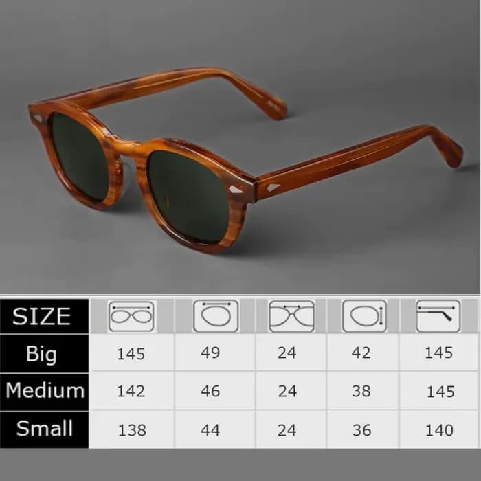 Lunettes de soleil Johnny Depp pour hommes et femmes