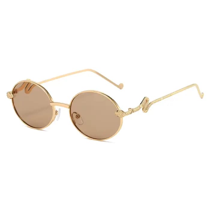 2025 marque serpent lunettes de soleil femmes de luxe ovale Cool