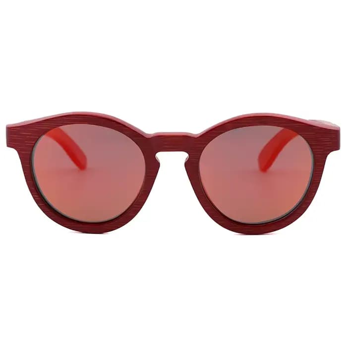 Lunettes de soleil polarisées en bois de bambou naturel 2021