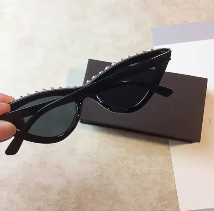 Lunettes de soleil yeux de chat vintage pour femmes