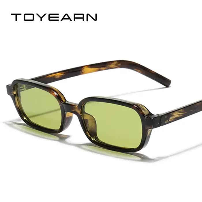 Lunettes de soleil rectangulaires classiques Vintage pour femmes et hommes