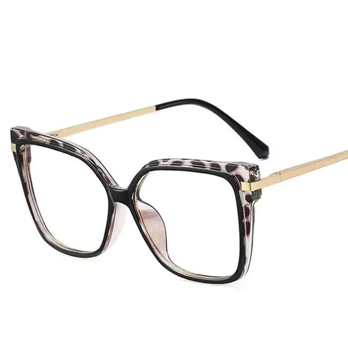 Mn Optics-Lunettes de Myopie Léopard pour Femme