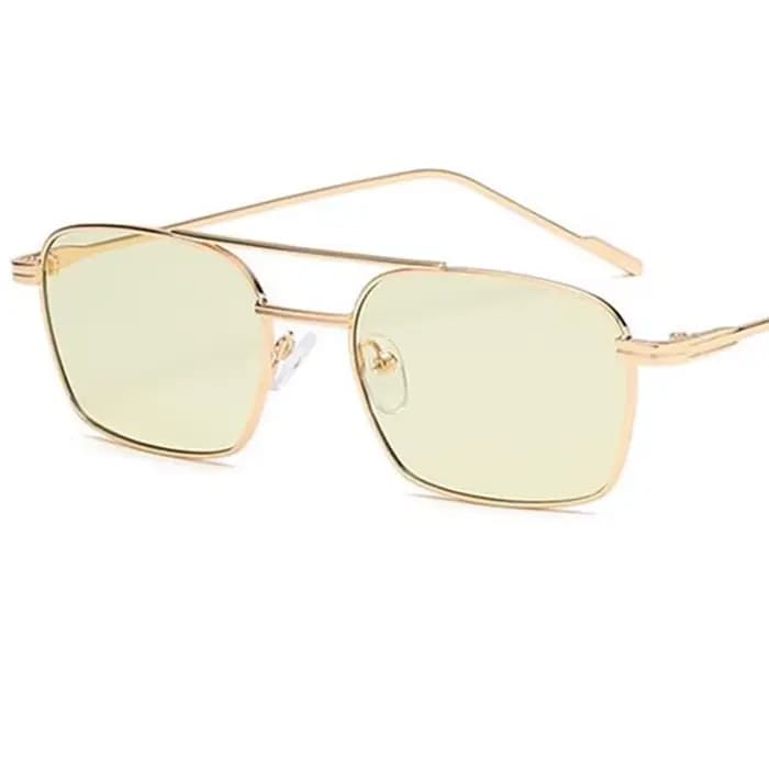 Lunettes de soleil unisexes à Double faisceau