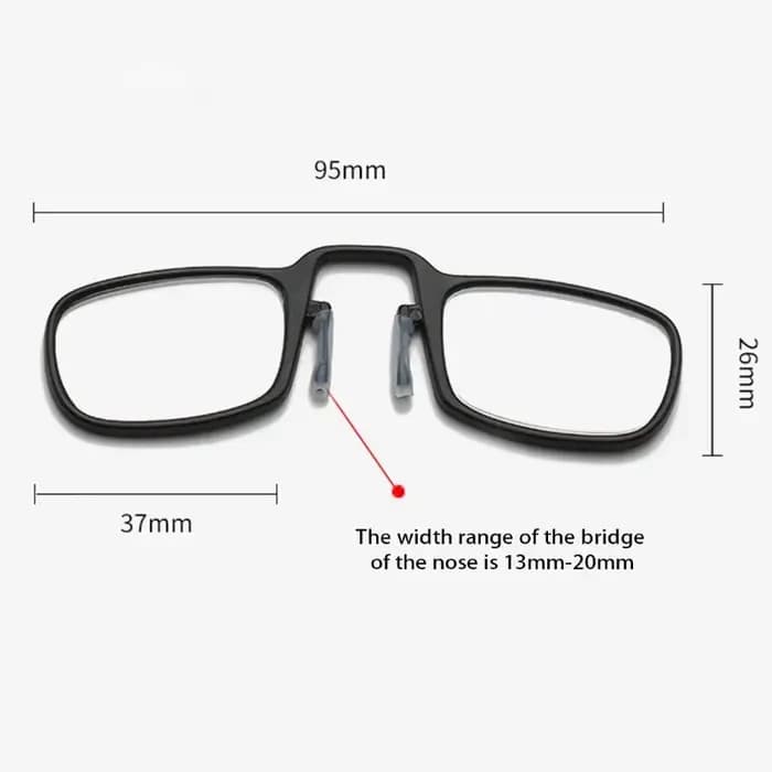 Lunettes de lecture à pince antarctique