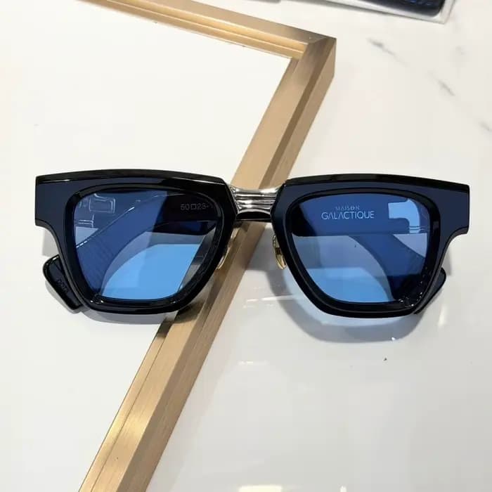 Lunettes de soleil carrées faites à la main GALACTIQUE pour hommes