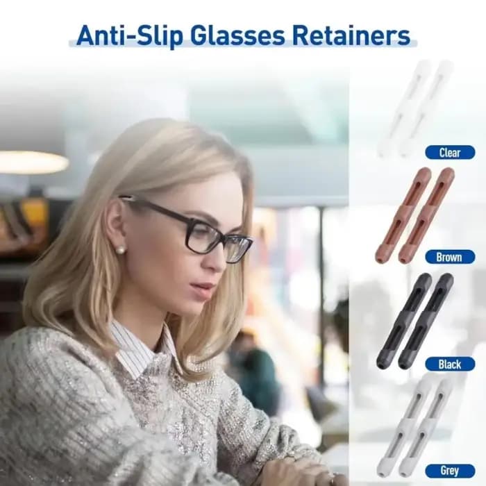 Lunettes en Silicone, manchons antidérapants