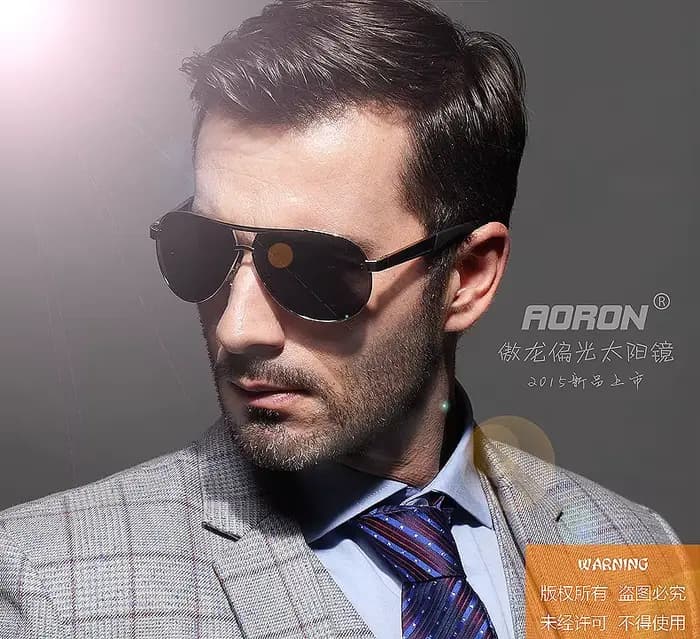 Lunettes de soleil polarisées pour hommes