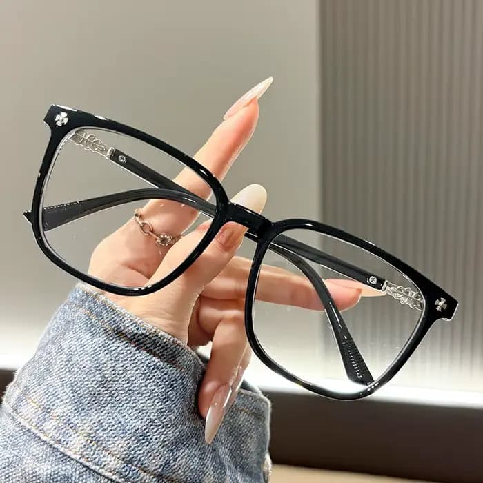 Lunettes anti-lumière bleue à changement de couleur pour étudiantes