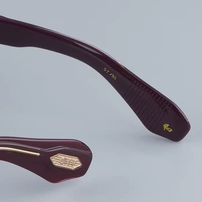 JMM DEALAN 10TH anniversaire lunettes de soleil édition limitée à la main en acétate épais Uv400 hommes et femmes