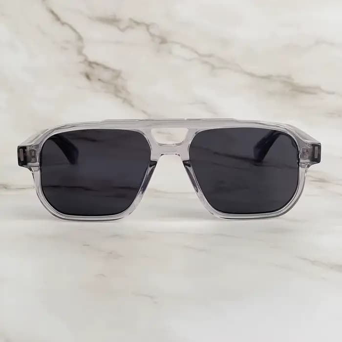 EVANS Pilot lunettes de soleil unisexe acétate luxe concepteur UV400 polarisé Vintage rétro extérieur
