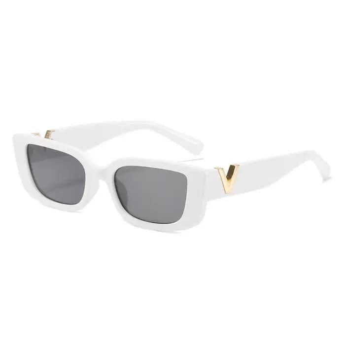 Lunettes de soleil de luxe rétro pour femmes