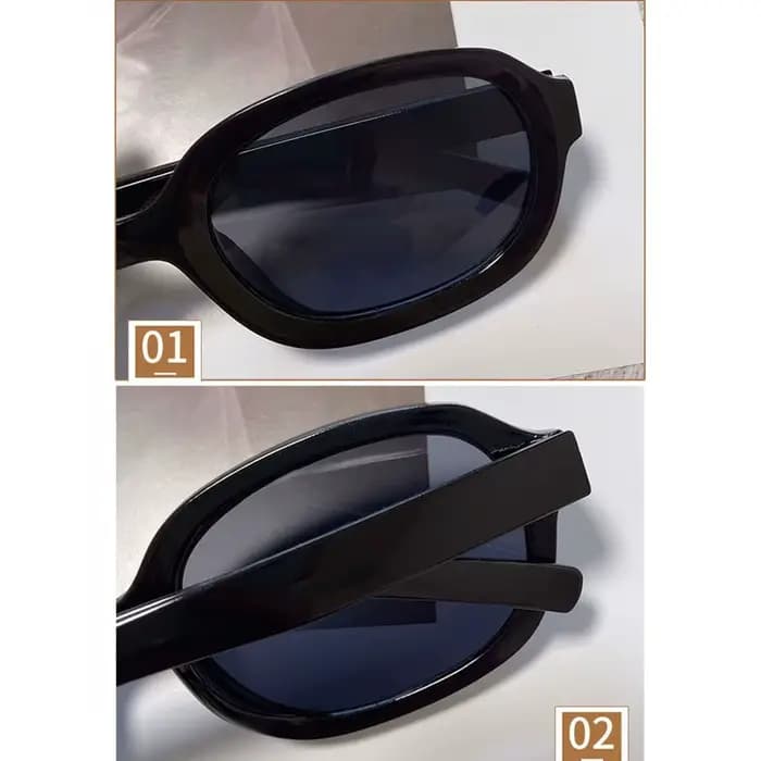 Lunettes de soleil rétro de voyage coréen pour hommes et femmes