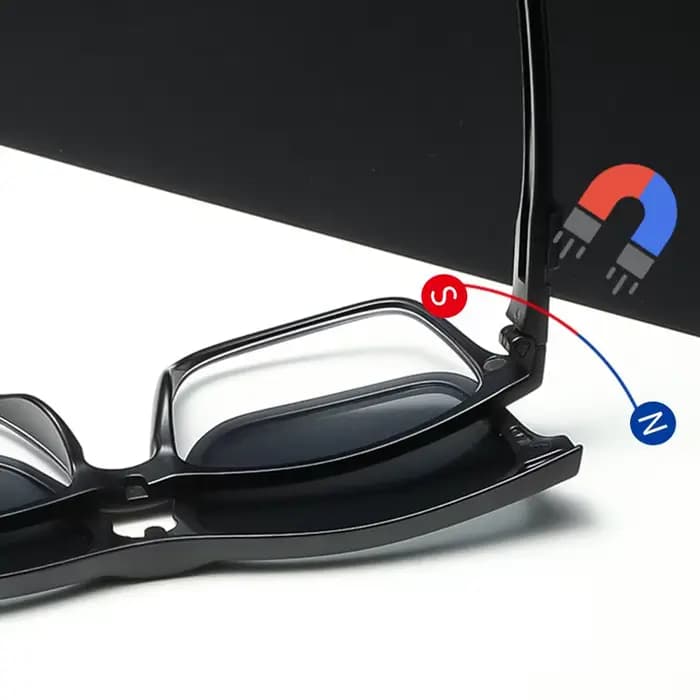Lunettes de soleil polarisées à jambe télescopique ultra-légères pour hommes et femmes