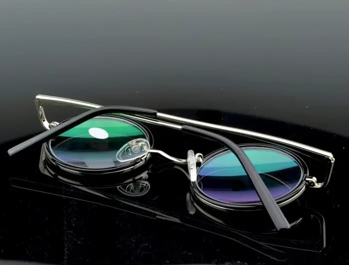 Lunettes de Lecture Rétro Classique en Titane Noble avec Boîte