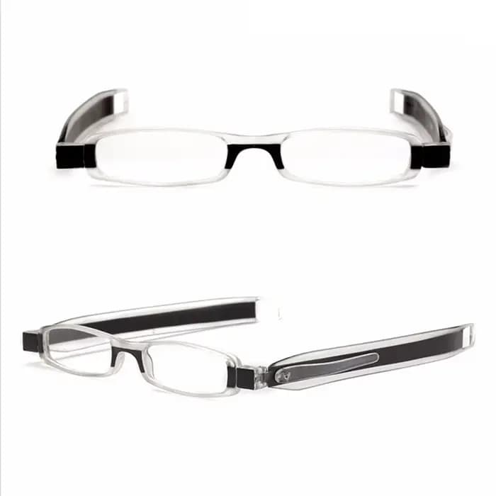 Lunettes de lecture pliables et rotatives miniatures pour grands-parents