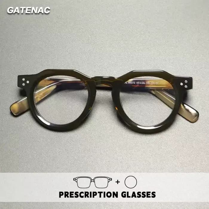 Gatenac Vintage lunettes de lecture faites à la main hommes Anti lumière bleue photochromique