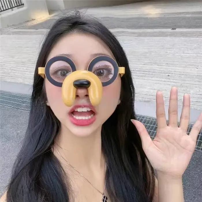 Lunettes amusantes pour chiot, 1 pièce, boule de personnalité, mode animale de compagnie, lunettes d'halloween bidimensionnelles, fournitures de fête pour Festival à domicile