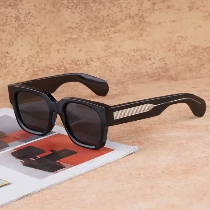 JMM INS Enzo actate lunettes de soleil carrées pour hommes et femmes marque de créateur faite à la main au japon