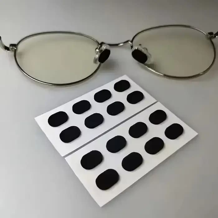 32 paires de coussinets de nez en mousse autocollants antidérapants