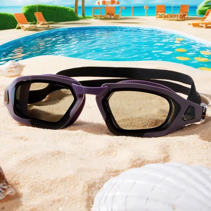 1 lunettes de natation Clear Vision : antibuée, protection UV, imperméables