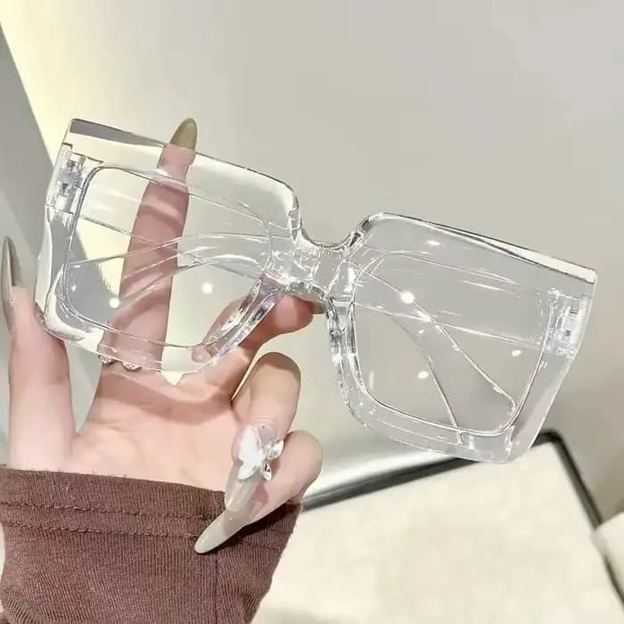 Lunettes carrées à monture large pour femmes