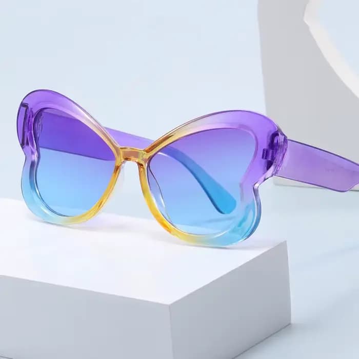Nouvelles Lunettes de Soleil Papillon Vintage pour Femmes et Hommes