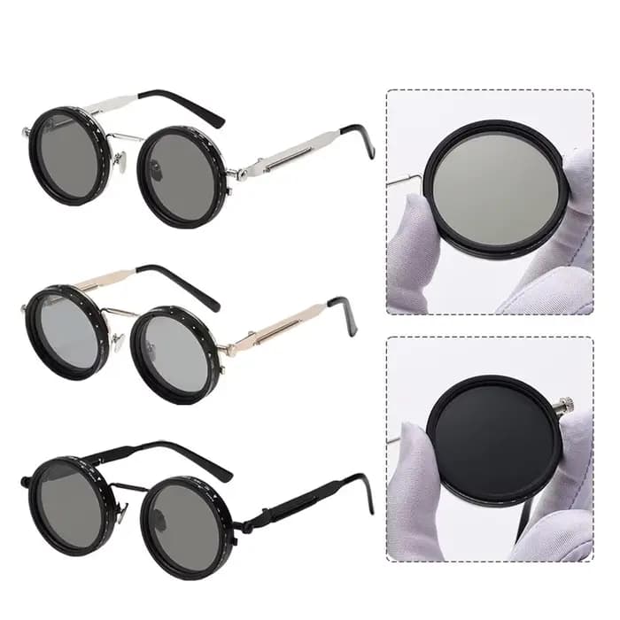 Lunettes de soleil polarisées à filtre ND réglable