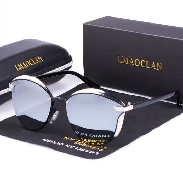 Lunettes de soleil polarisées œil de chat pour femme
