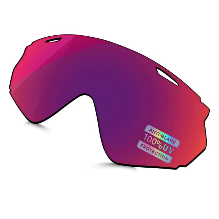 MYCOURAG Lentilles de remplacement pour OAKLEY Wind Jacket 2.0 OO9418 - Lunettes de soleil 45 mm Protection UV400 Options multicolores