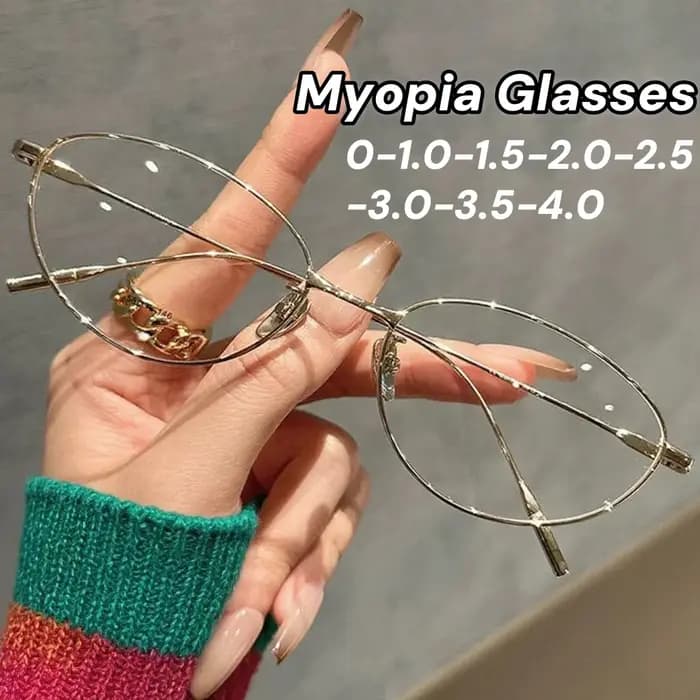 Lunettes de myopie œil de chat pour femmes et hommes
