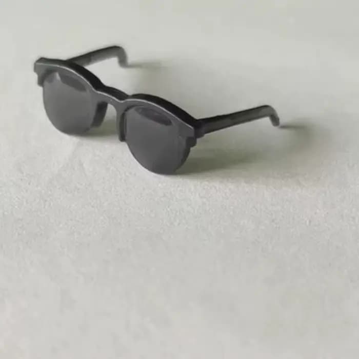 Lunettes de soleil multi-styles pour enfants, mini lunettes mignonnes, accessoires à la mode, beurre 1/6, jouets de bricolage, cadeau pour enfants, 30cm