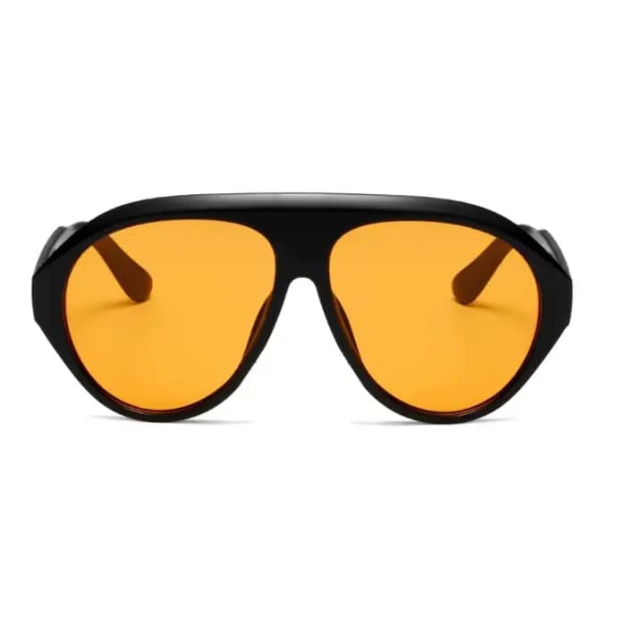Mode pilote surdimensionné lunettes de soleil
