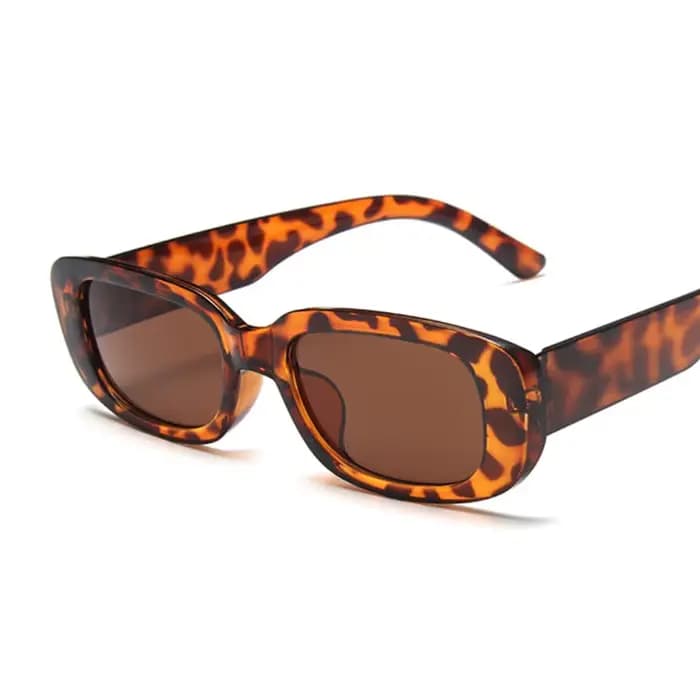 Lunettes de soleil rectangulaires rétro pour femmes