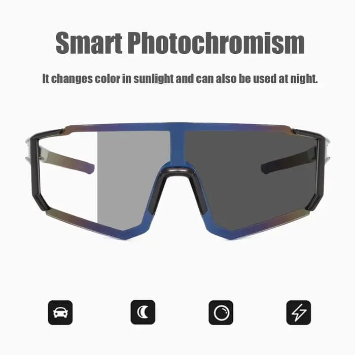 Lunettes de vélo photochromiques