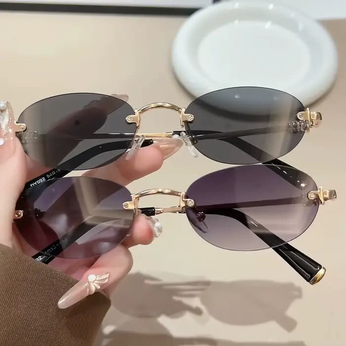 Lunettes de soleil Ellipse sans cadre
