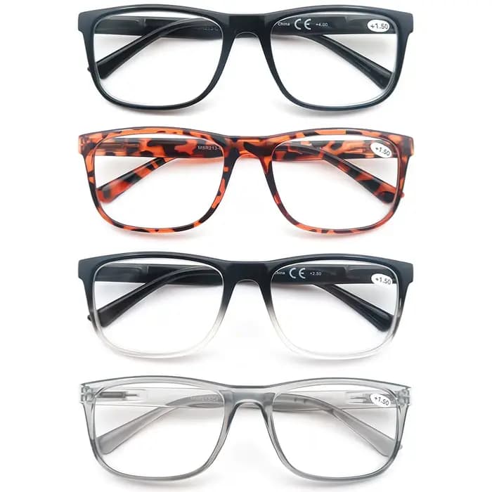 Lunettes de lecture surdimensionnées pour hommes et femmes