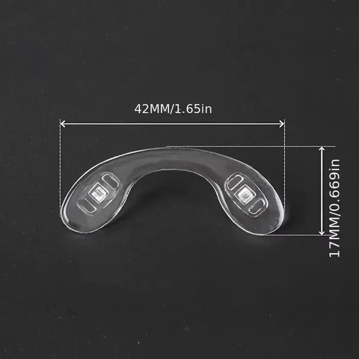 Ensemble de 5 coussinets de nez confortables pour lunettes - Conception airbag pour soulager la pression