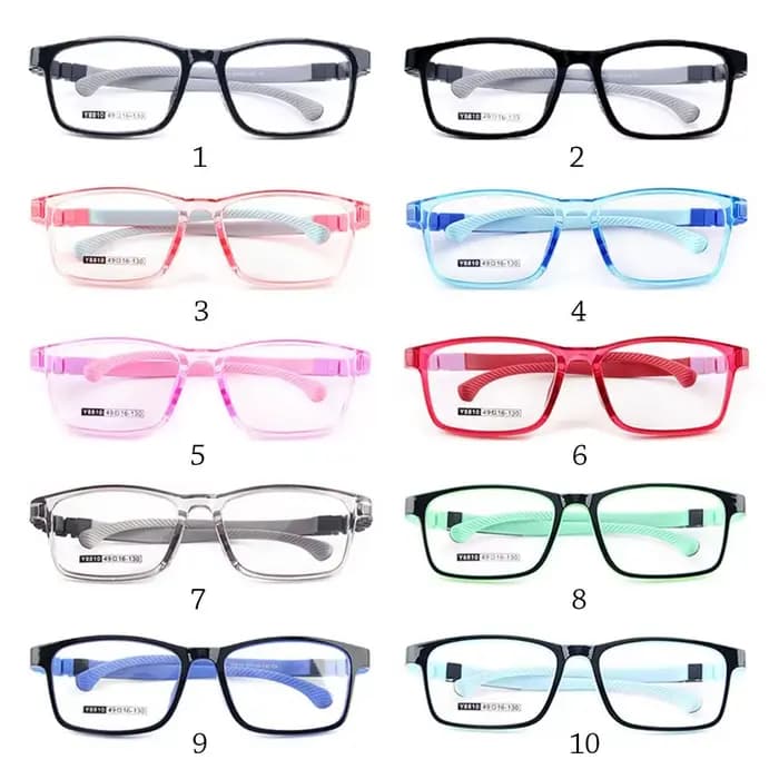 Mode cours en ligne ordinateur enfants lunettes