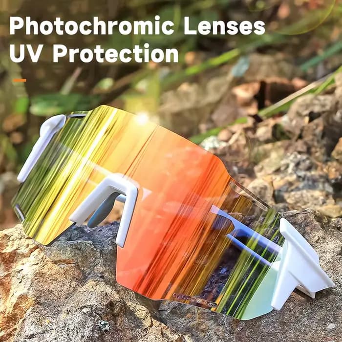 Lunettes de soleil photochromiques pour sport et cyclisme