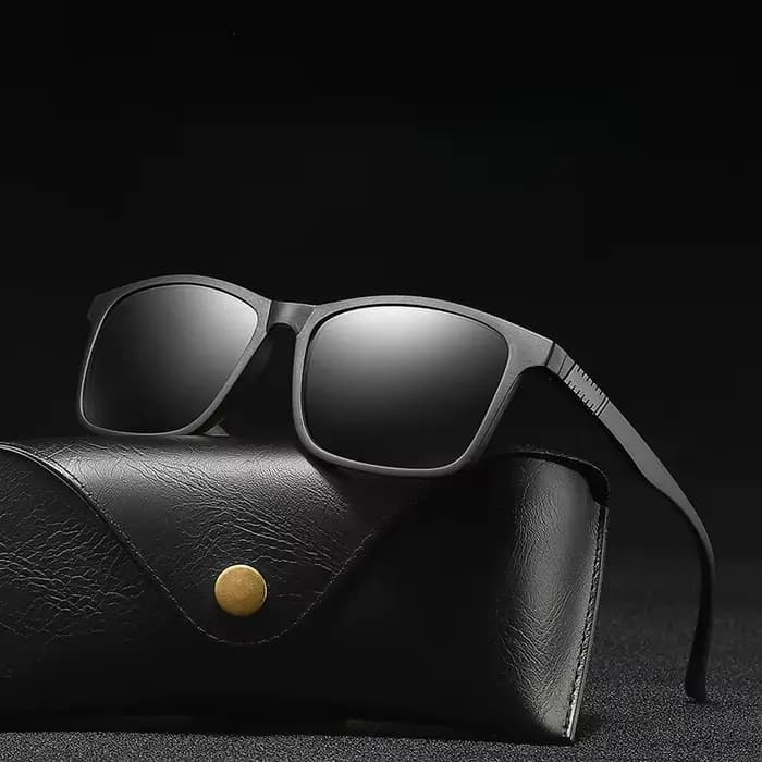Hommes femmes lunettes de soleil polarisées marque de luxe concepteur Vintage carré Sport