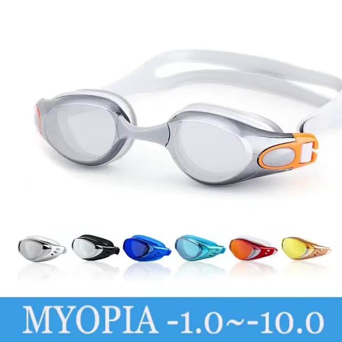 Lunettes de natation myopie adulte professionnel Anti-buée galvanoplastie Natacion hommes femmes