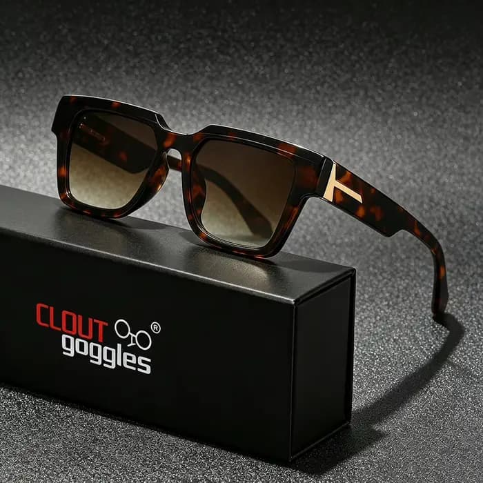 CLOUT GOGGLES Lunettes de soleil tendance et polyvalentes pour hommes et femmes