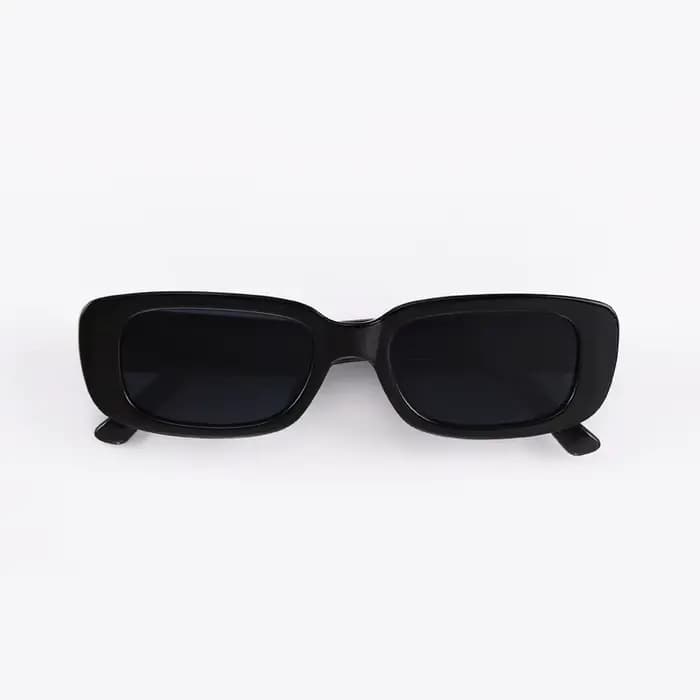 Lunettes de soleil carrées rectangulaires pour hommes