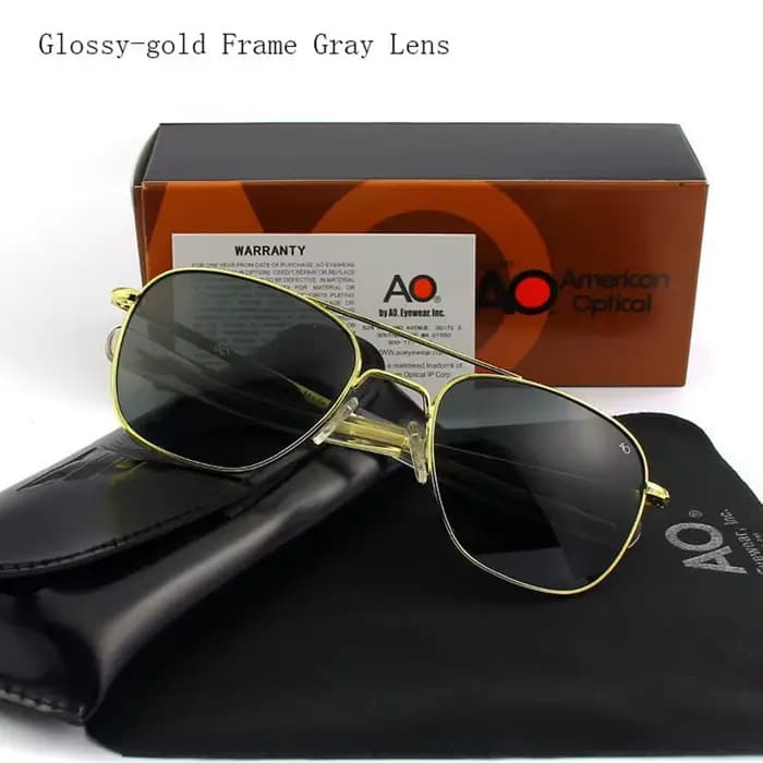 Lunettes de soleil pilote pour hommes