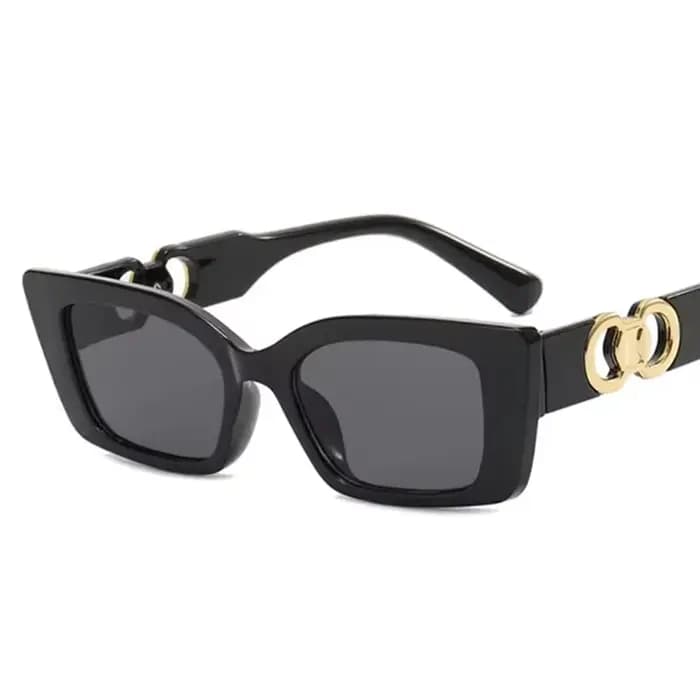 Lunettes de soleil rectangulaires pour hommes et femmes